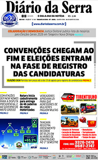 Edição impressa de 06/08/2026