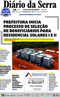 Edição impressa de 07/08/2026