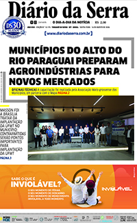 Edição impressa de 14/08/2026