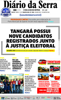 Edição impressa de 17/08/2026