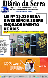 Edição impressa de 28/08/2026
