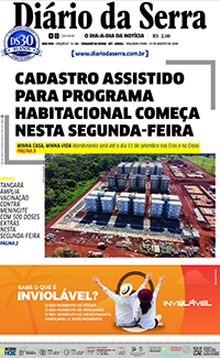 Edição impressa de 31/08/2026