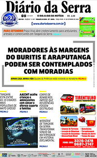 Edição impressa de 01/09/2026
