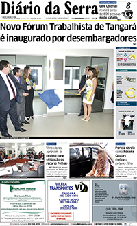 Edição impressa de 15/04/2015