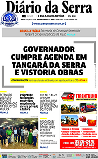 Edição impressa de 11/09/2026