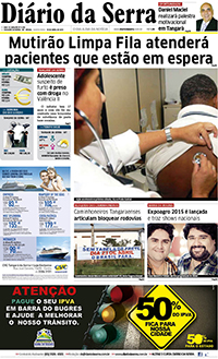 Edição impressa de 16/04/2015