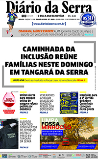 Edição impressa de 17/09/2026