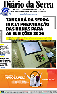 Edição impressa de 18/09/2026