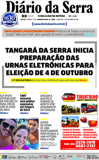 Edição impressa de 22/09/2026