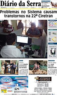 Edição impressa de 23/07/2015