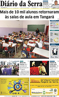 Edição impressa de 11/02/2016