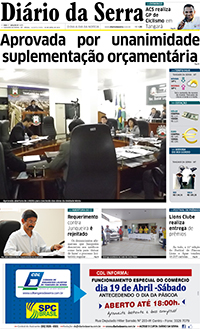 Edição impressa de 16/04/2014
