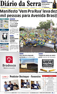 Edição impressa de 14/03/2016