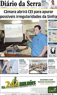 Edição impressa de 30/03/2016