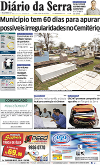 Edição impressa de 25/05/2016