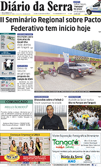 Edição impressa de 30/05/2016