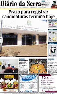 Edição impressa de 15/08/2016