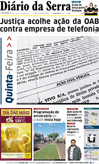 Edição impressa de 08/05/2014