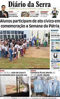 Edição impressa de 03/09/2016