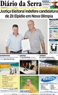 Edição impressa de 13/09/2016