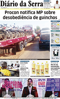 Edição impressa de 19/10/2016