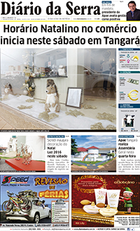 Edição impressa de 30/11/2016