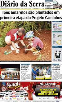 Edição impressa de 19/12/2016