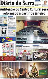 Edição impressa de 23/12/2016