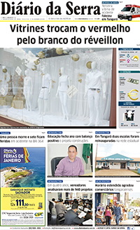 Edição impressa de 27/12/2016