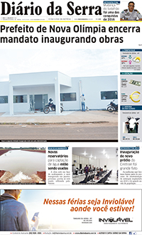 Edição impressa de 30/12/2016