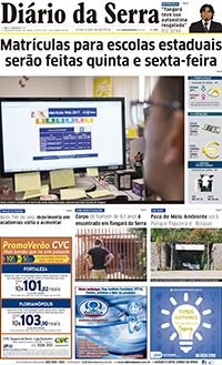 Edição impressa de 12/01/2017