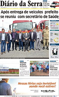 Edição impressa de 13/01/2017