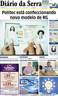 Edição impressa de 09/02/2017