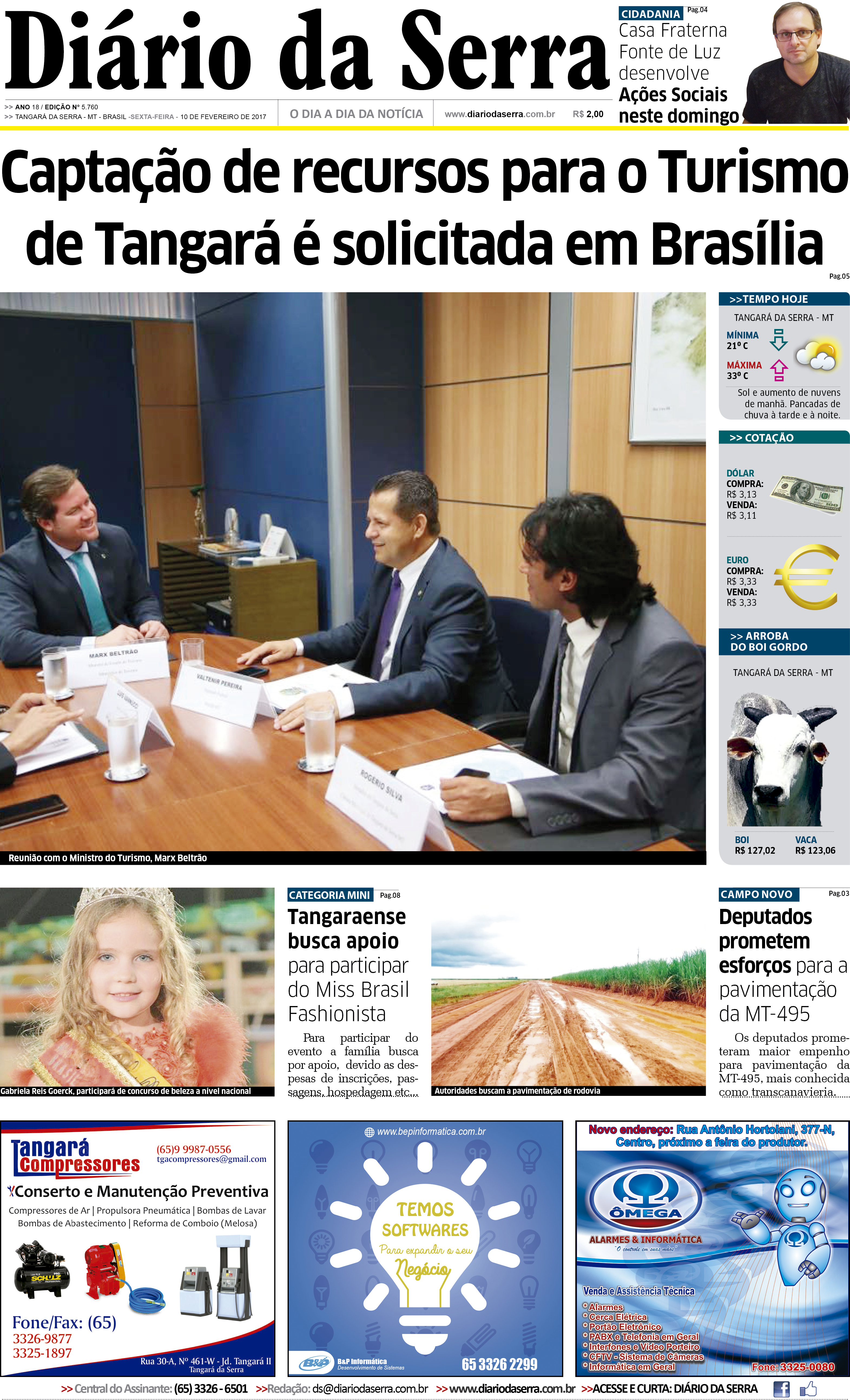 Edição impressa de 10/02/2017