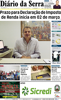 Edição impressa de 17/02/2017