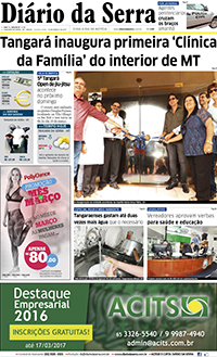 Edição impressa de 15/03/2017