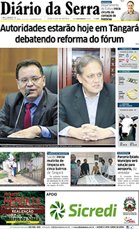 Edição impressa de 31/03/2017