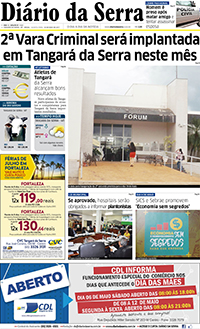 Edição impressa de 03/05/2017