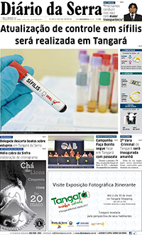 Edição impressa de 18/05/2017