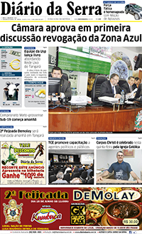 Edição impressa de 14/06/2017