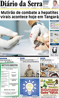 Edição impressa de 28/07/2017