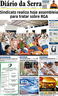 Edição impressa de 16/08/2017