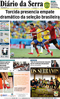 Edição impressa de 18/06/2014