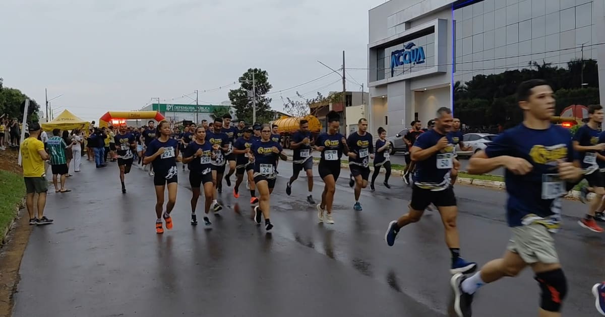 1ª Corrida do Leão mobiliza mais de 750 pessoas em Tangará da Serra, MT
