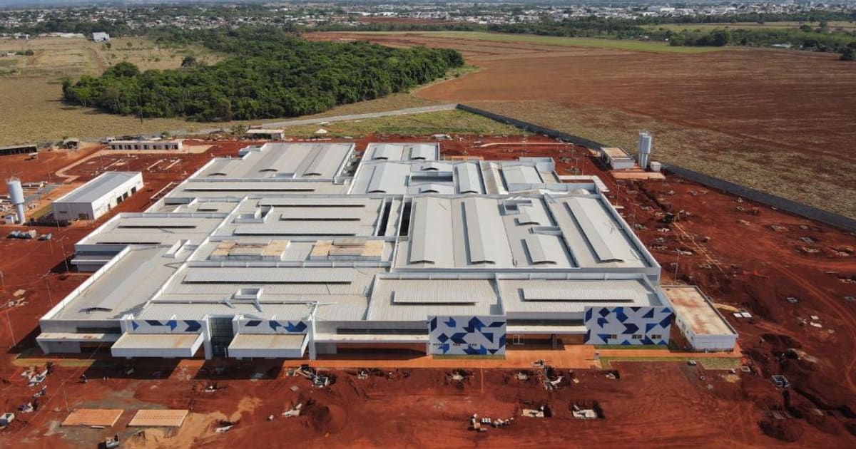 Hospital Regional de Tangará da Serra atinge 71% das obras em Mato Grosso