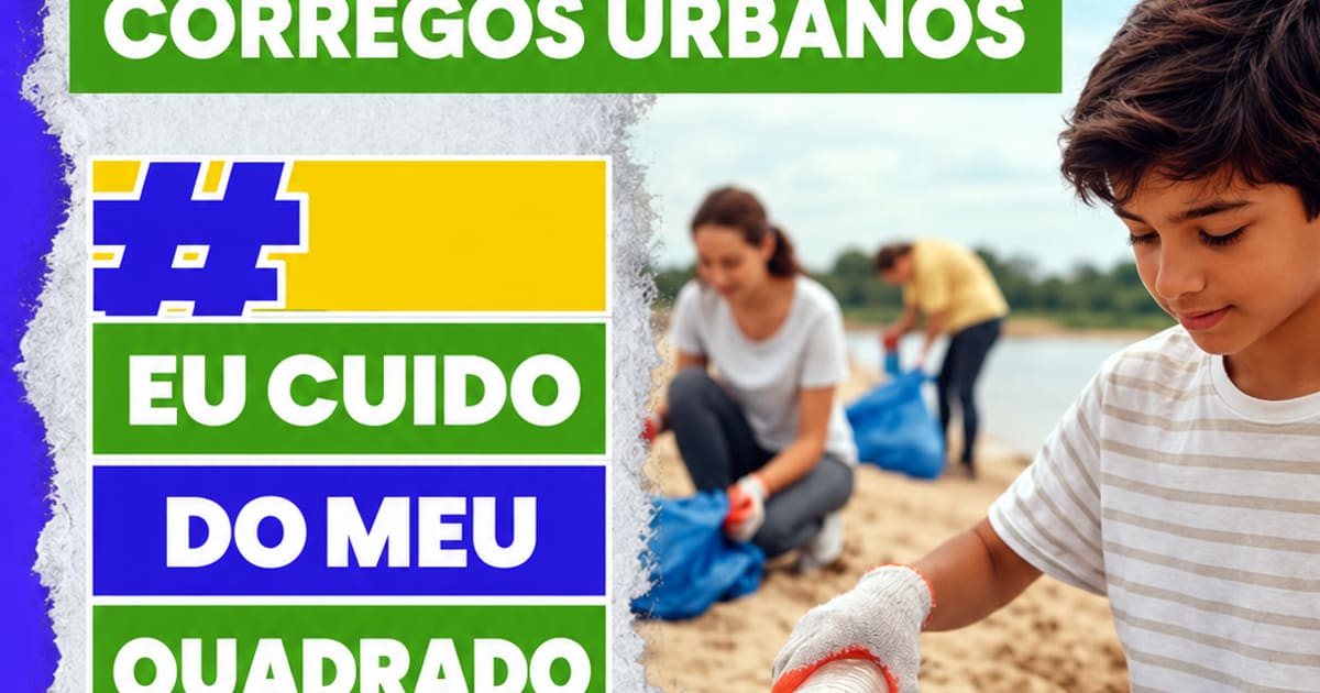 DIA MUNDIAL DA LIMPEZA - Mutirão de limpeza dos córregos de Tangará da Serra será realizado em 7 de novembro
