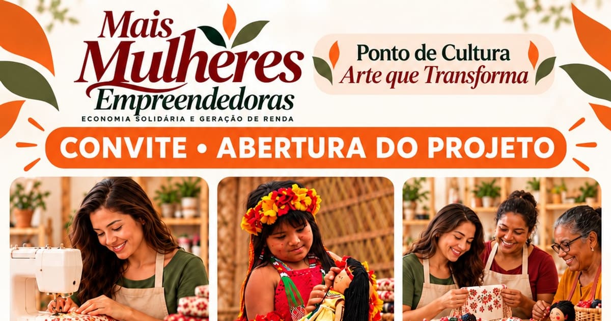 Projeto capacita mulheres para o empreendedorismo em Tangará da Serra, MT