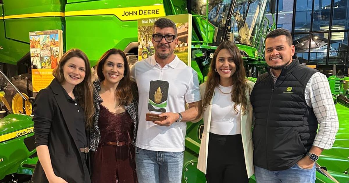 Produtor de Tangará da Serra recebe Prêmio Gigantes do Milho