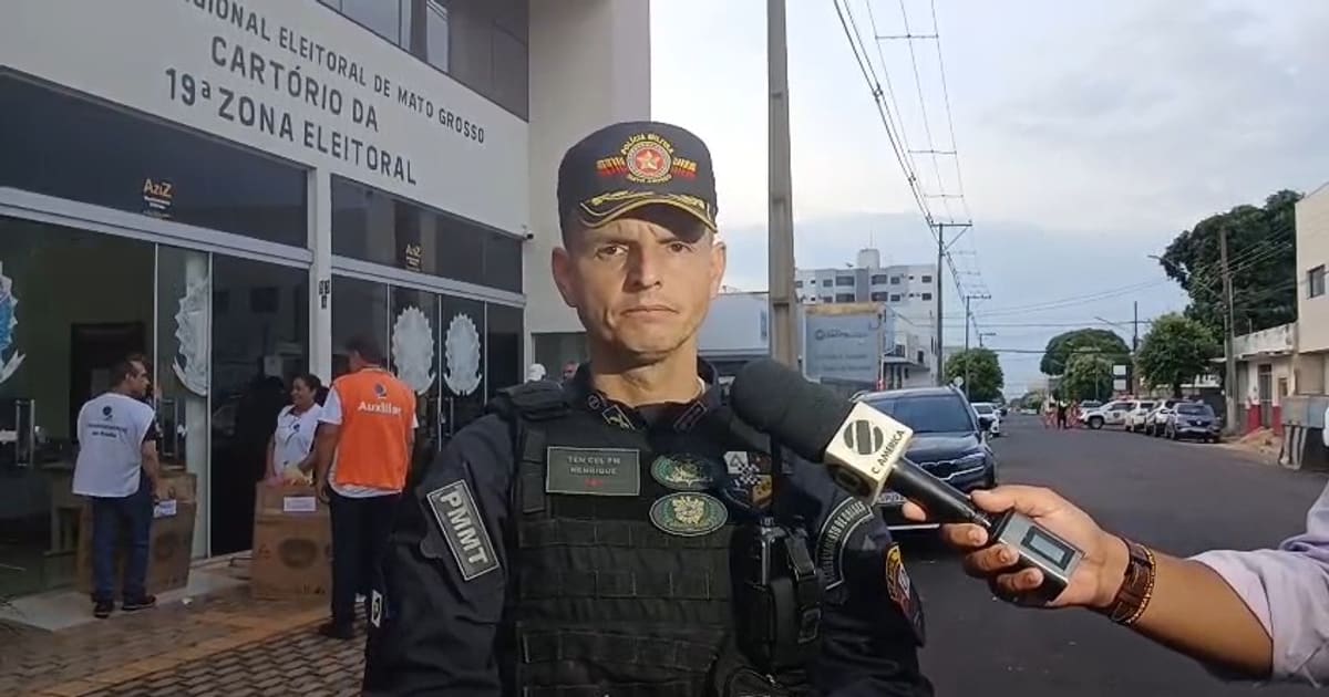 Segundo turno das eleições ocorre sem intercorrências em Tangará da Serra, MT