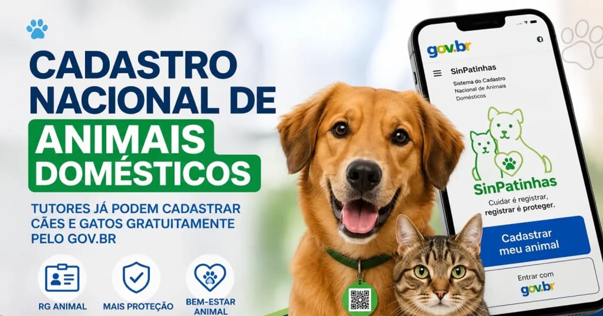 Mato Grosso registra 13,7 mil animais domésticos no SinPatinhas